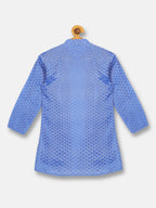 Sethukrishna Boys Blue Kurti with Dhoti Pants | Grocsy