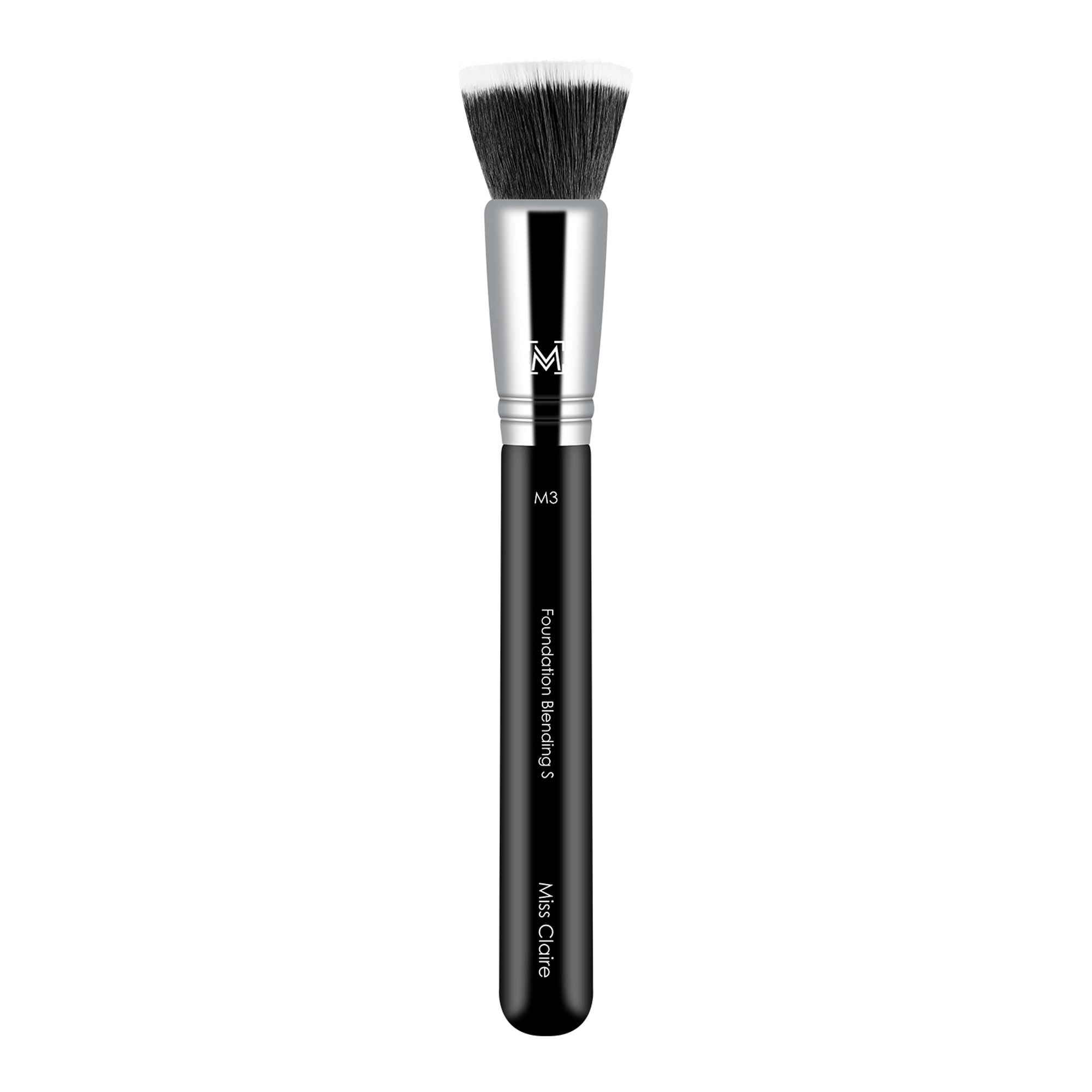 Miss Claire M3 - Foundation Blending Brush (S) - Chrome | Grocsy