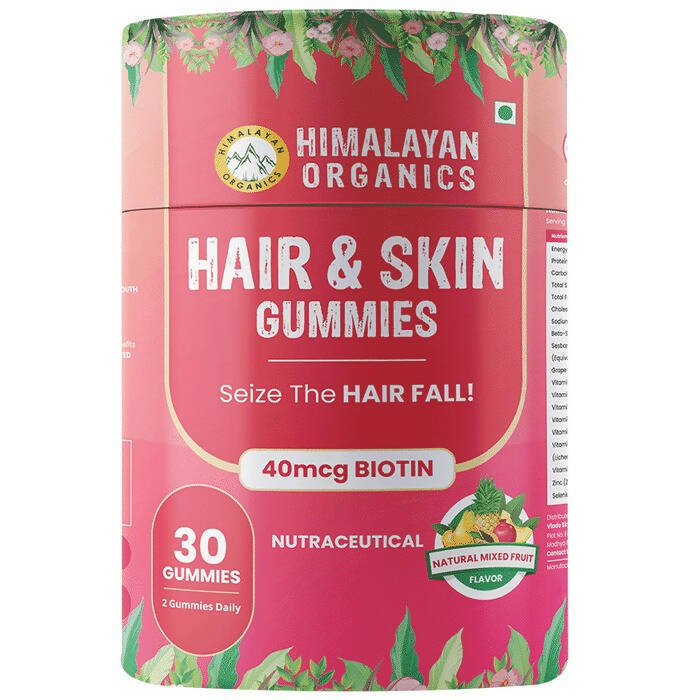 Himalayan Organics Hair & Skin Gummies | Grocsy