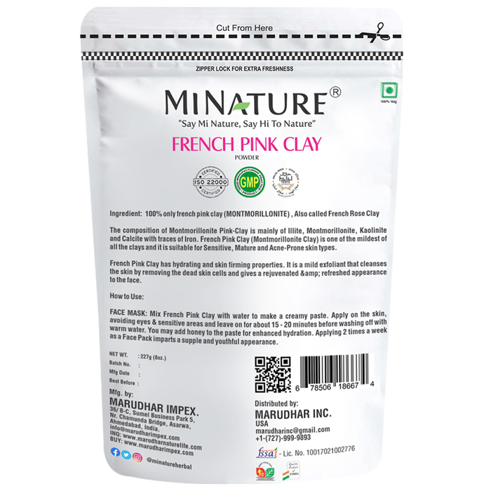 Minature French Pink Clay Powder | Grocsy