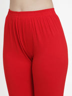 TAG 7 Women Pack Of 2 Solid Churidar-Length Leggings | Grocsy