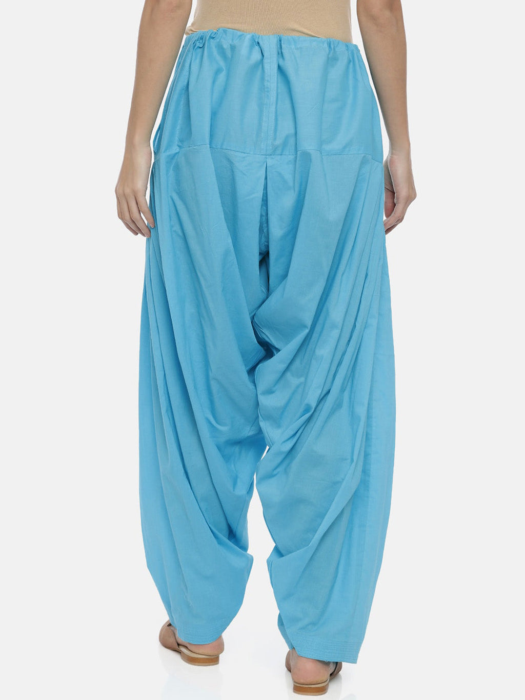 Souchii Women Pure Cotton Loose Fit Patiala | Grocsy