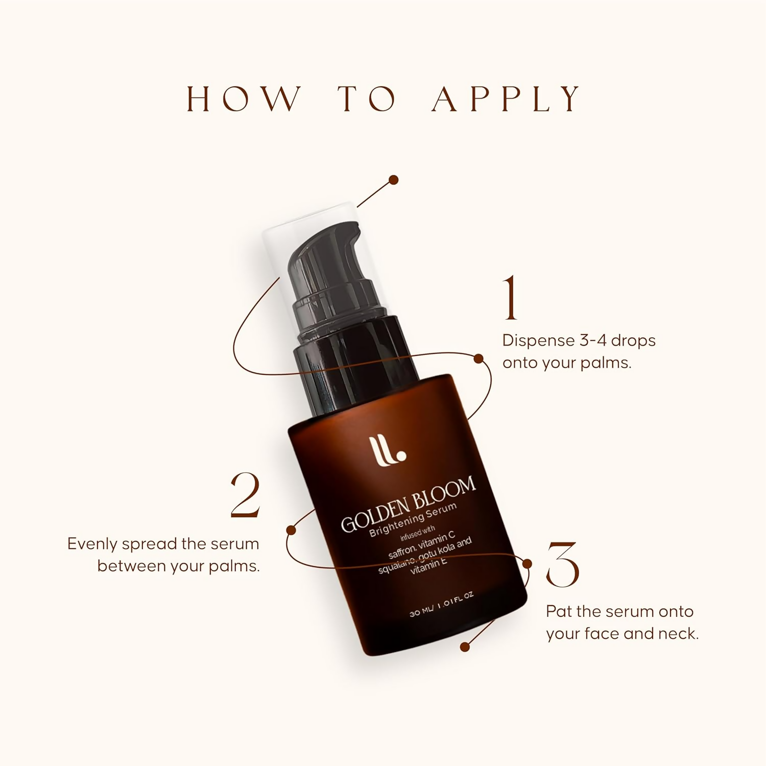 Tone & Tint Golden Bloom Brightening Serum With Kumkumadi & Saffron | Grocsy