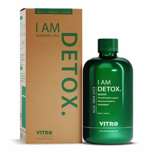 Vitro Naturals Aloe Vera Juice I Am Detox | Grocsy