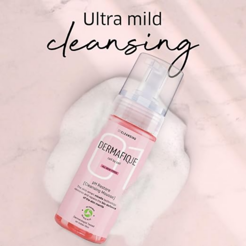 Dermafique pH Restore Foaming Mousse | Grocsy