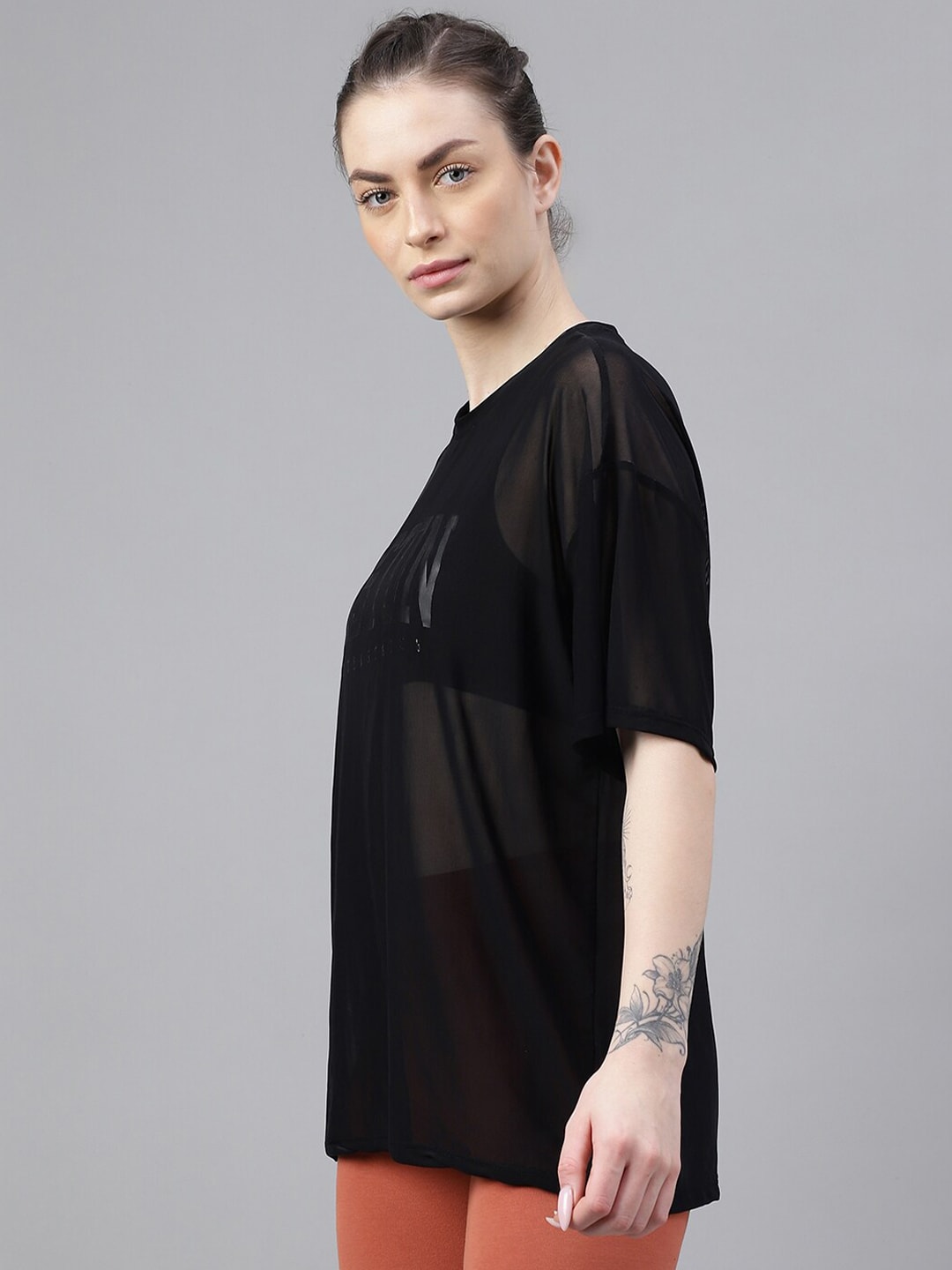 MKH Typography Printed Dri-FIT T-shirt | Grocsy