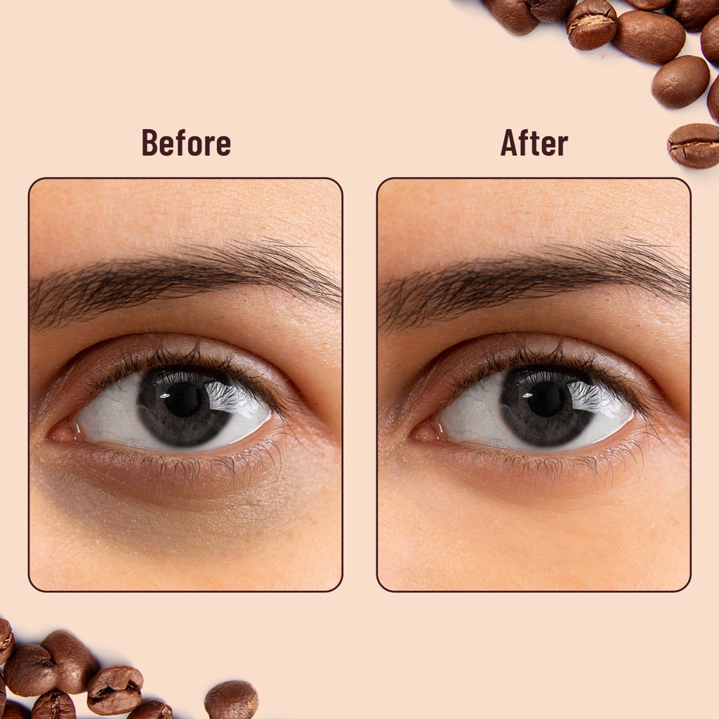 Swiss Beauty Hydra Eye Serum Patches For Dark Circles And Puffiness , Hydrate Skin - Coffee | Grocsy