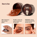 Swiss Beauty Hydra Eye Serum Patches For Dark Circles And Puffiness , Hydrate Skin - Coffee | Grocsy