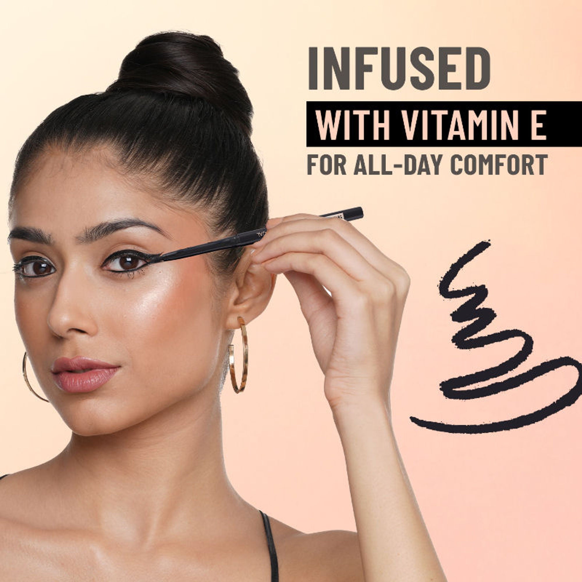 Swiss Beauty You & Eye Power Black Kajal - Pack Of 2 | Grocsy