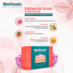 Medimade Wellness Pink Rose Premium Soap | Grocsy