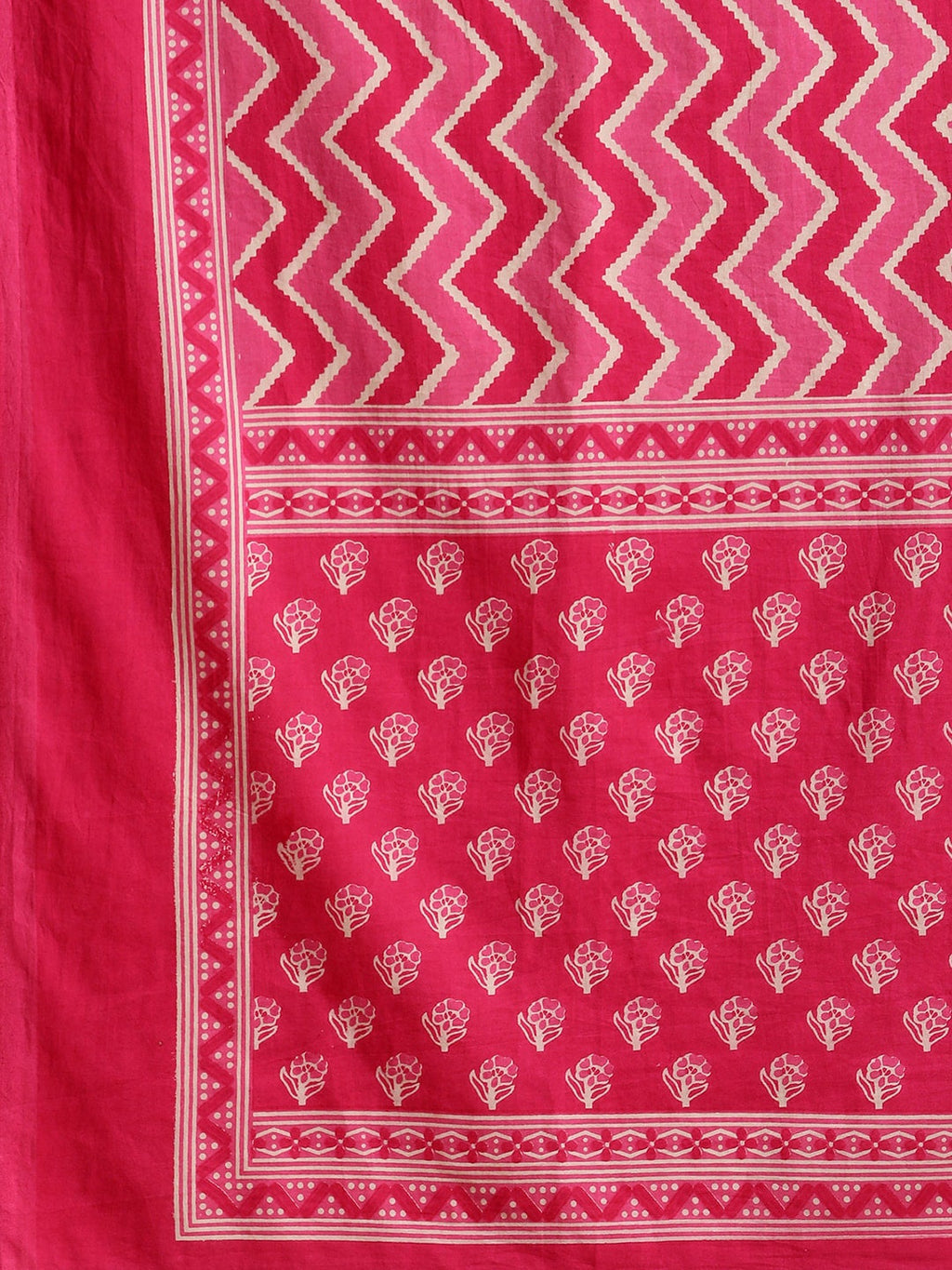 Sangria Women Ethnic Motifs Printed Pure Cotton Kurta with Trousers & With Dupatta | Grocsy