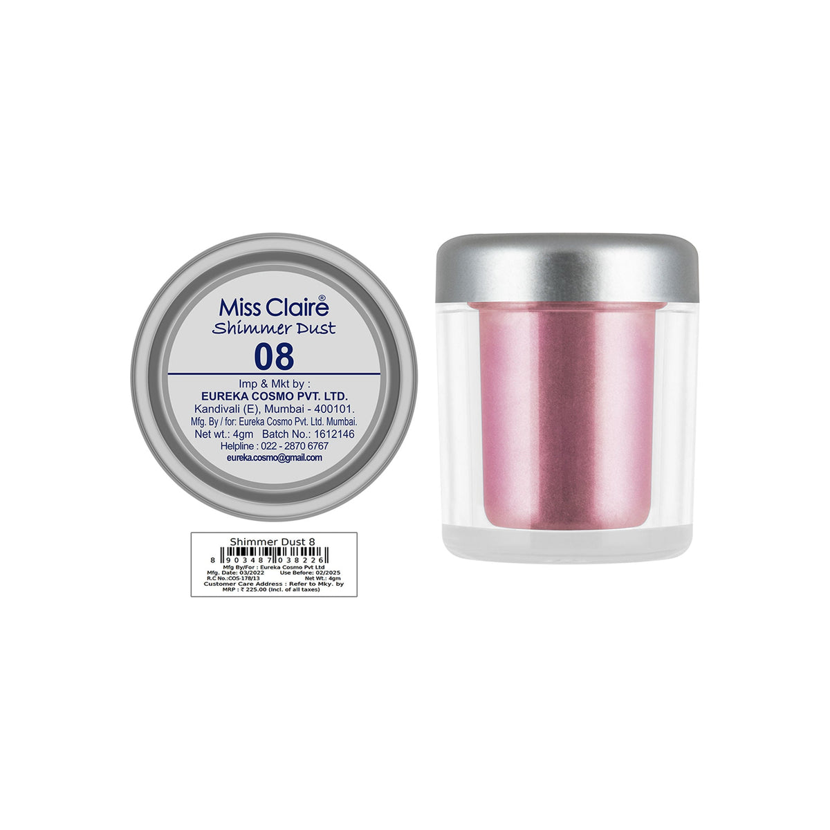 Miss Claire Shimmer Dust - 8 | Grocsy