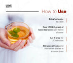 Love Earth Life Essentials Organic tea (Glowing Skin & Healthy Hair) | Grocsy