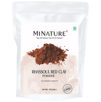 Minature Rhassoul Red Clay Powder | Grocsy