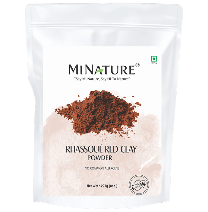 Minature Rhassoul Red Clay Powder | Grocsy