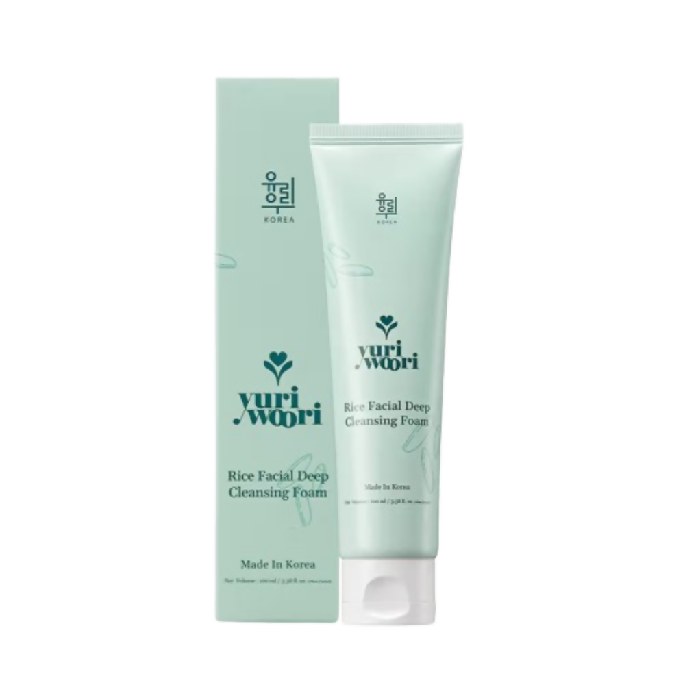 Yuri Woori Rice Facial Deep Cleansing Foam | Grocsy