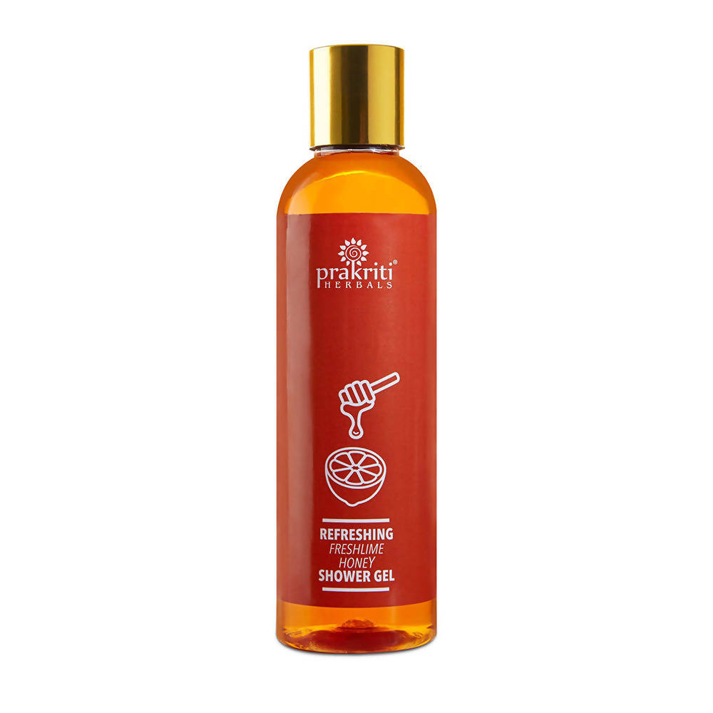 Prakriti Herbals Refreshing Freshlime Honey Shower Gel | Grocsy