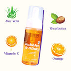 Whimsy Beauty Bubbles & Bliss Foaming Body Wash For Girls & Kids - Aloe Vera & Orange Extract | Grocsy