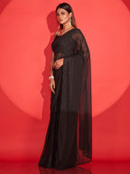 Tikhi Imli Zari Striped Saree | Grocsy