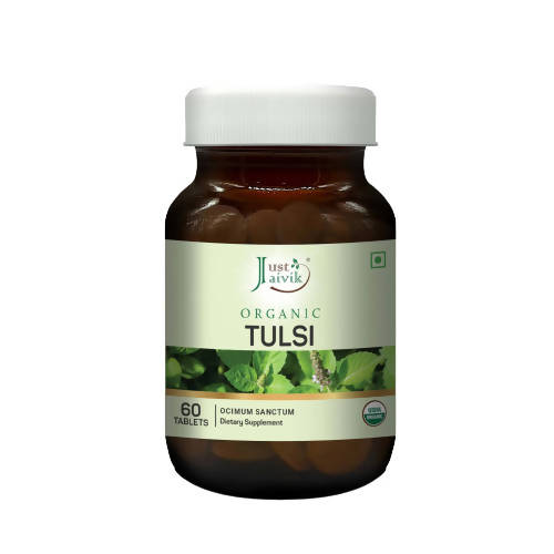 Just Jaivik Organic Tulsi Tablets | Grocsy