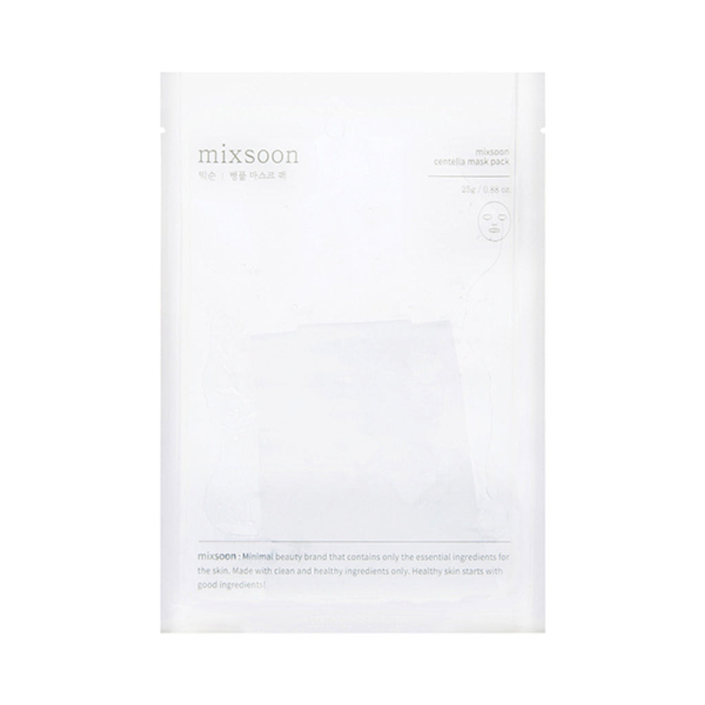 Mixsoon Centella Mask Pack, Calms Redness, Soothes Sensitive & Acne-Prone Skin | Grocsy