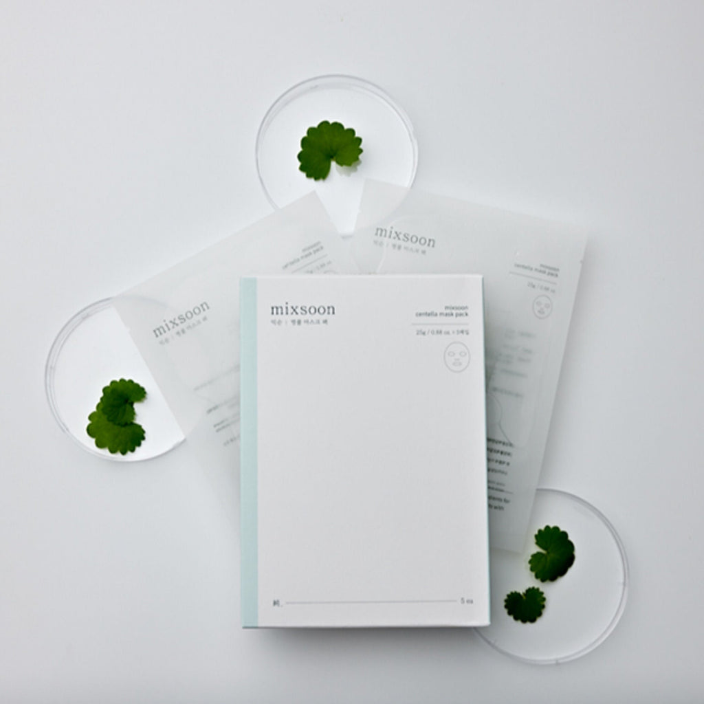 Mixsoon Centella Mask Pack, Calms Redness, Soothes Sensitive & Acne-Prone Skin | Grocsy