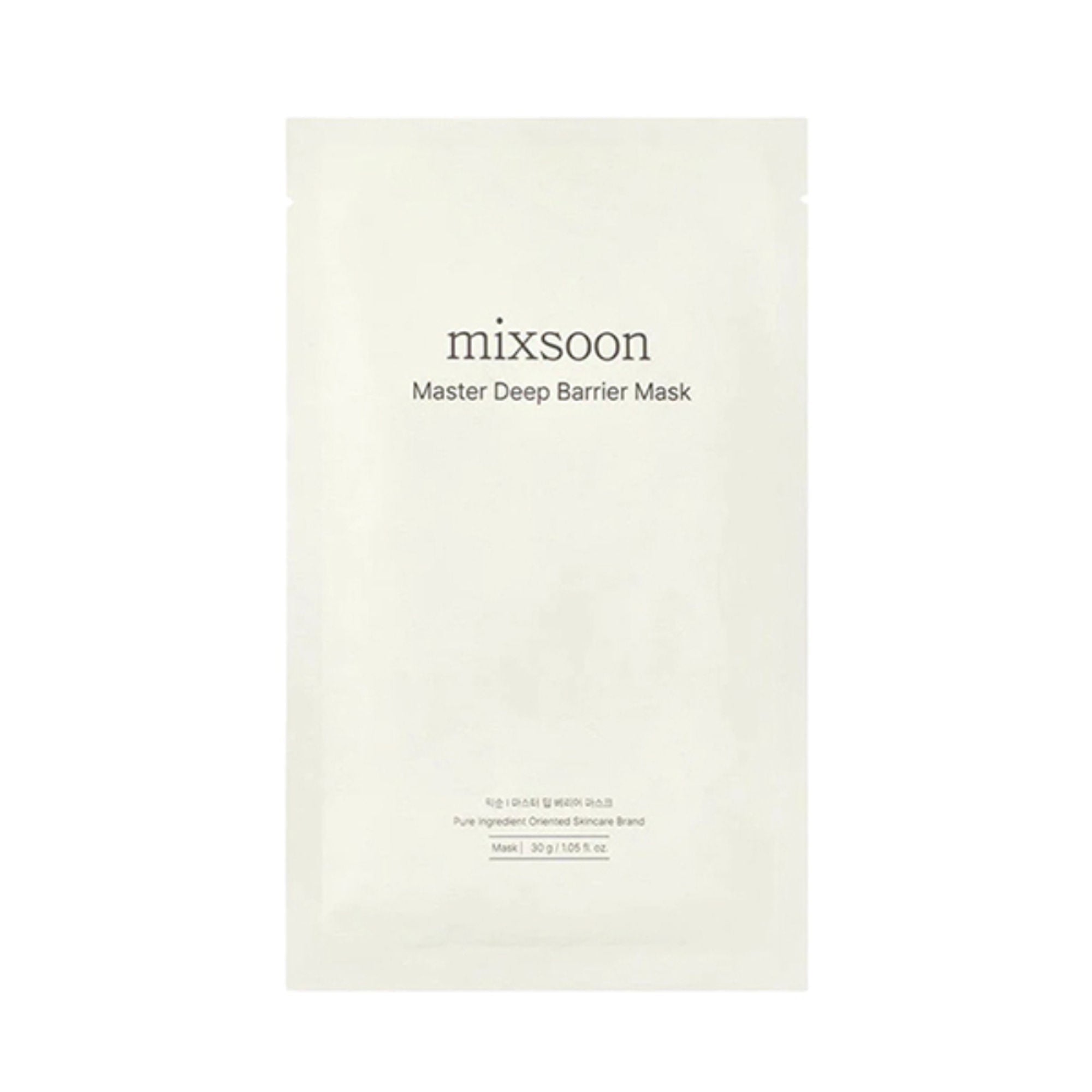 Mixsoon Deep Barrier Mask, Repairs, Strengthens & Restores Skin Barrier Sheet Mask | Grocsy