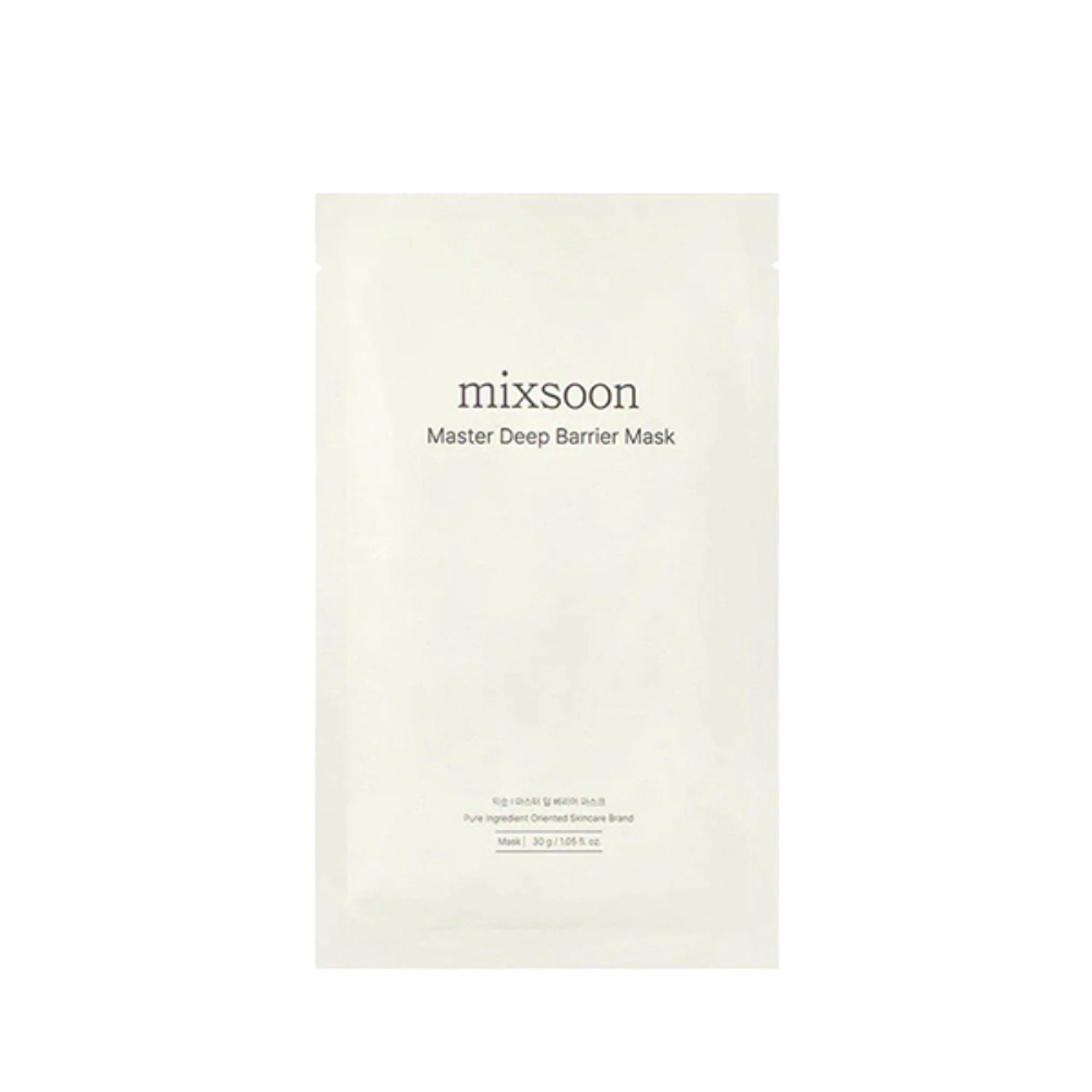 Mixsoon Deep Barrier Mask, Repairs, Strengthens & Restores Skin Barrier Sheet Mask | Grocsy