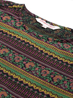 All About You Women Ethnic Motifs Printed Pure Cotton Kurta with Trousers | Grocsy