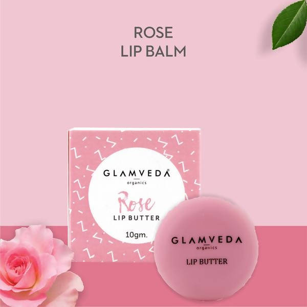 Glamveda Rose Lip Balm | Grocsy