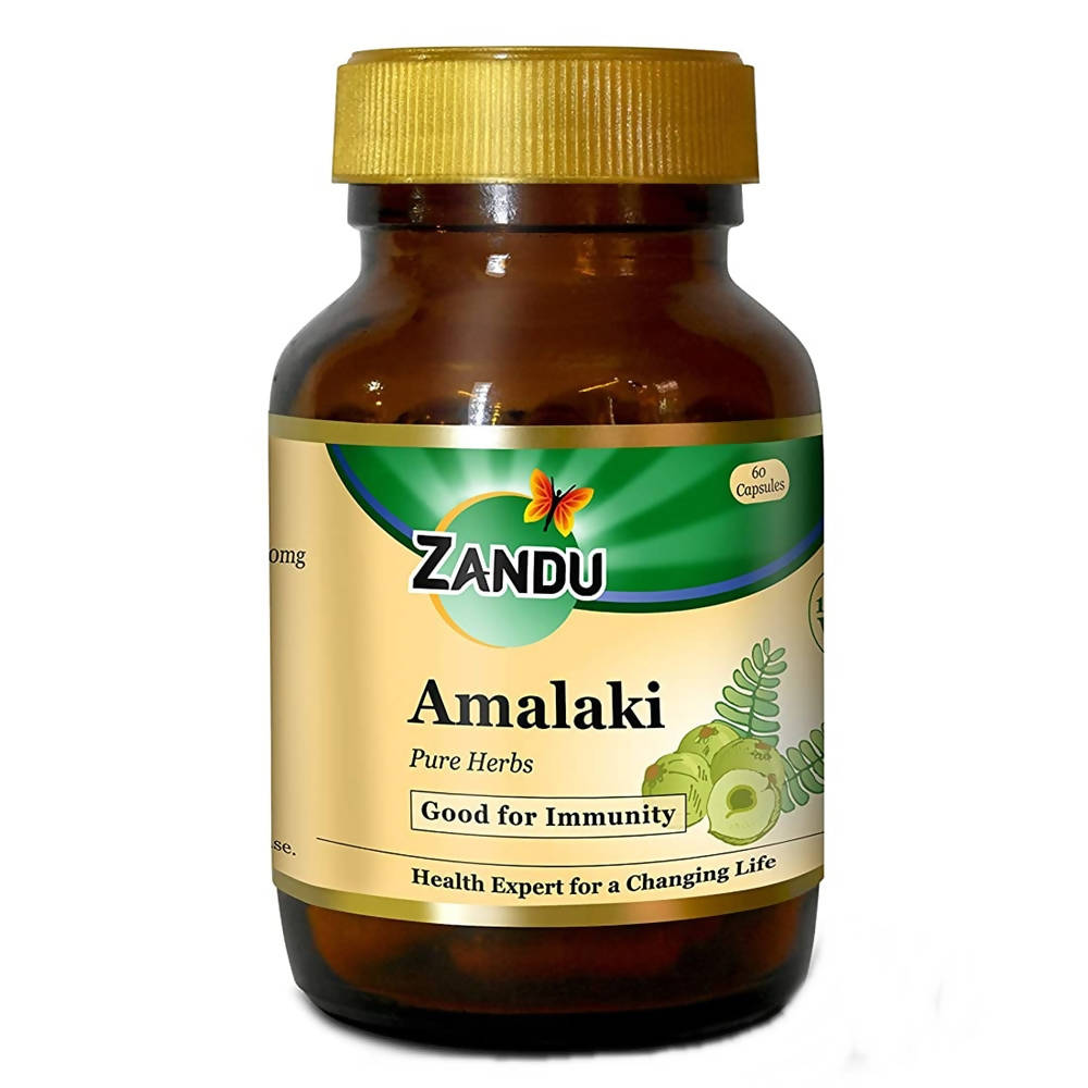 Zandu Amalaki Pure Herbs Capsules | Grocsy