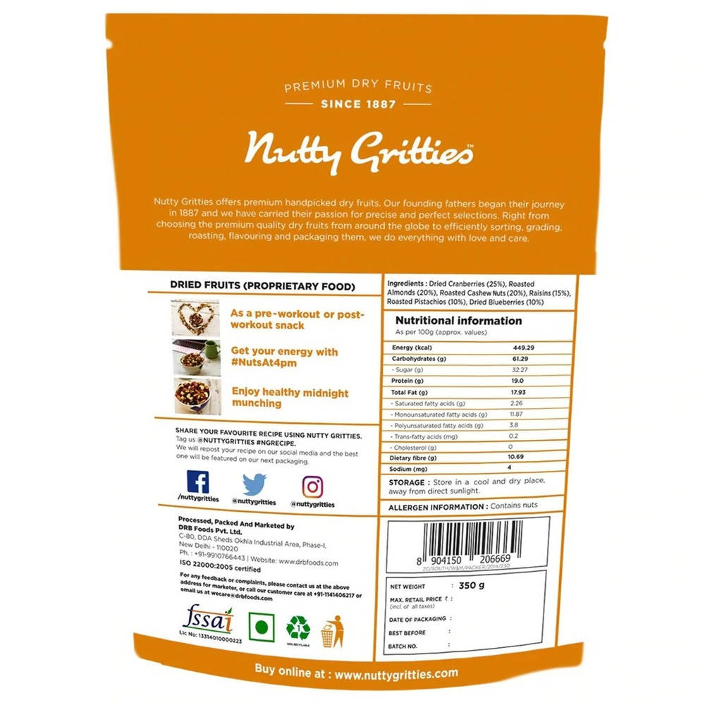 Nutty Gritties Sports Mix | Grocsy