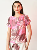 Myshka Women's Multi Printed Top | Grocsy