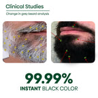 Rishi Natural Beard Black Color | Grocsy