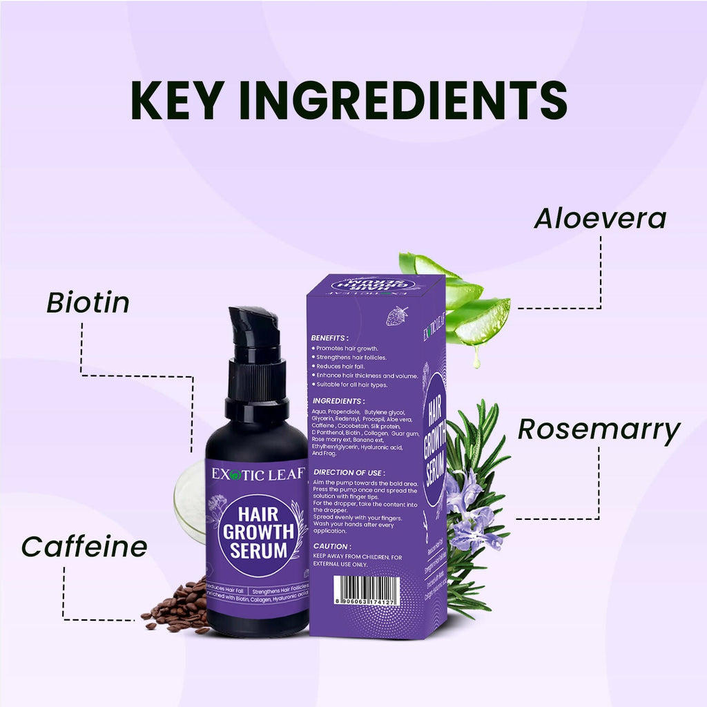 Exotic Leaf Hair Serum | Grocsy