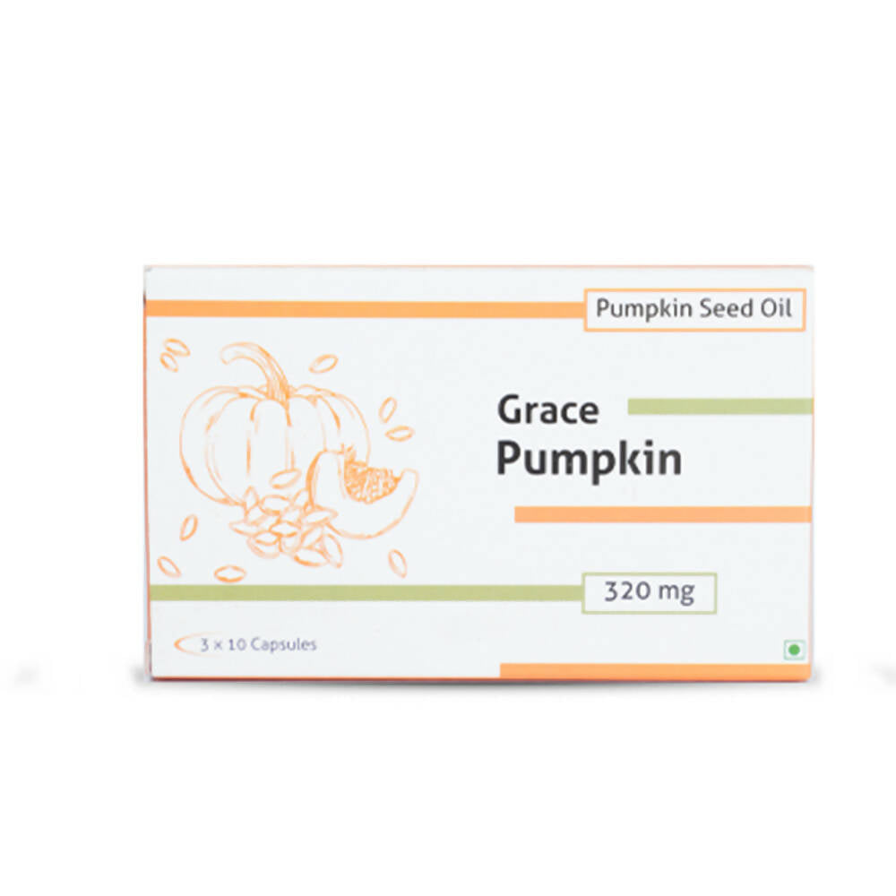Nutra Grace Pumpkin Seed Oil Capsules | Grocsy