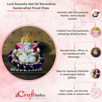 eCraftIndia Polyresin Lord Ganesha Idol | Grocsy