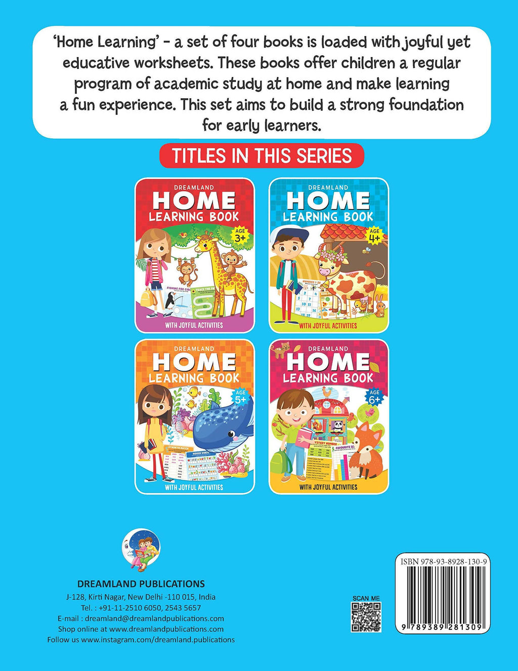 Dreamland Home Learning Book With Joyful Activities - 5+ : Children Interactive & Activity Book | Grocsy