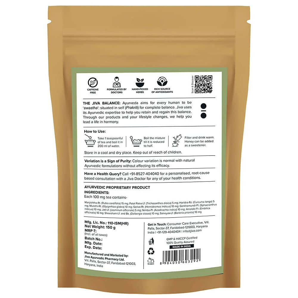 Jiva Ayurveda Skin Tea | Grocsy