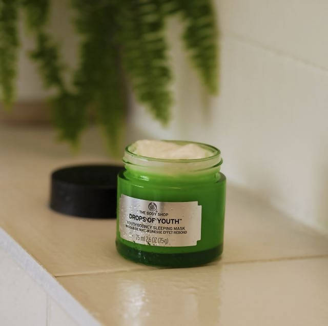 The Body Shop Drops Of Youth Bouncy Sleeping Mask | Grocsy
