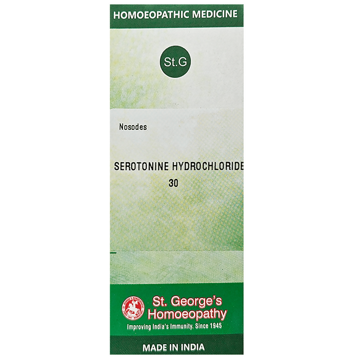 St. George's Homeopathy Serotonin Hydrochloride Dilution | Grocsy