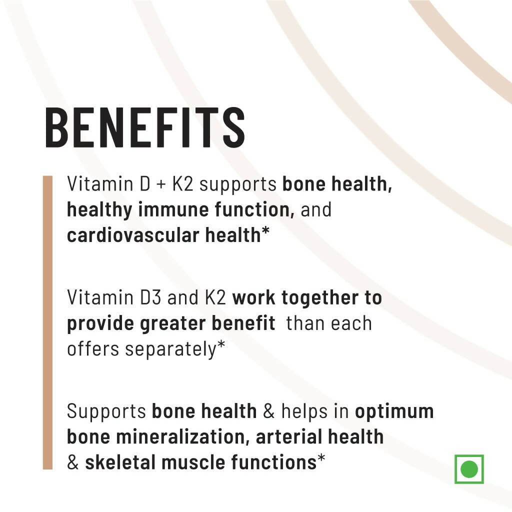 Unived Basics D3+K2 (MK-7) | Vegan Vitamin D3 600 IU & Vitamin K2-7 | Grocsy