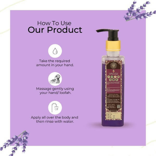 Organicos Lavender Shower Gel | Grocsy