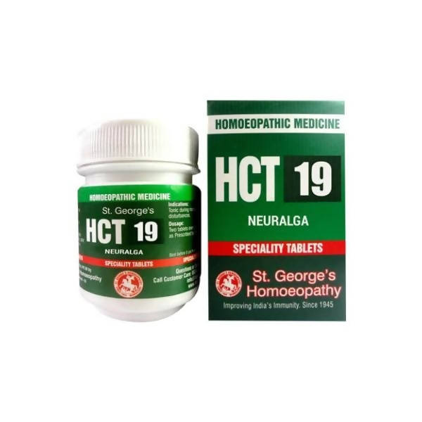 St. George's Homeopathy HCT 19 Tablets | Grocsy