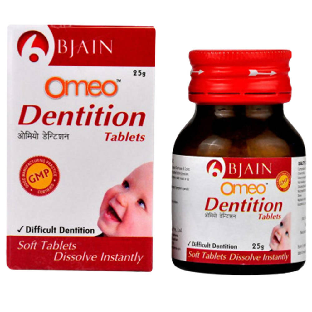 Bjain Homeopathy Omeo Dentition Tablets | Grocsy