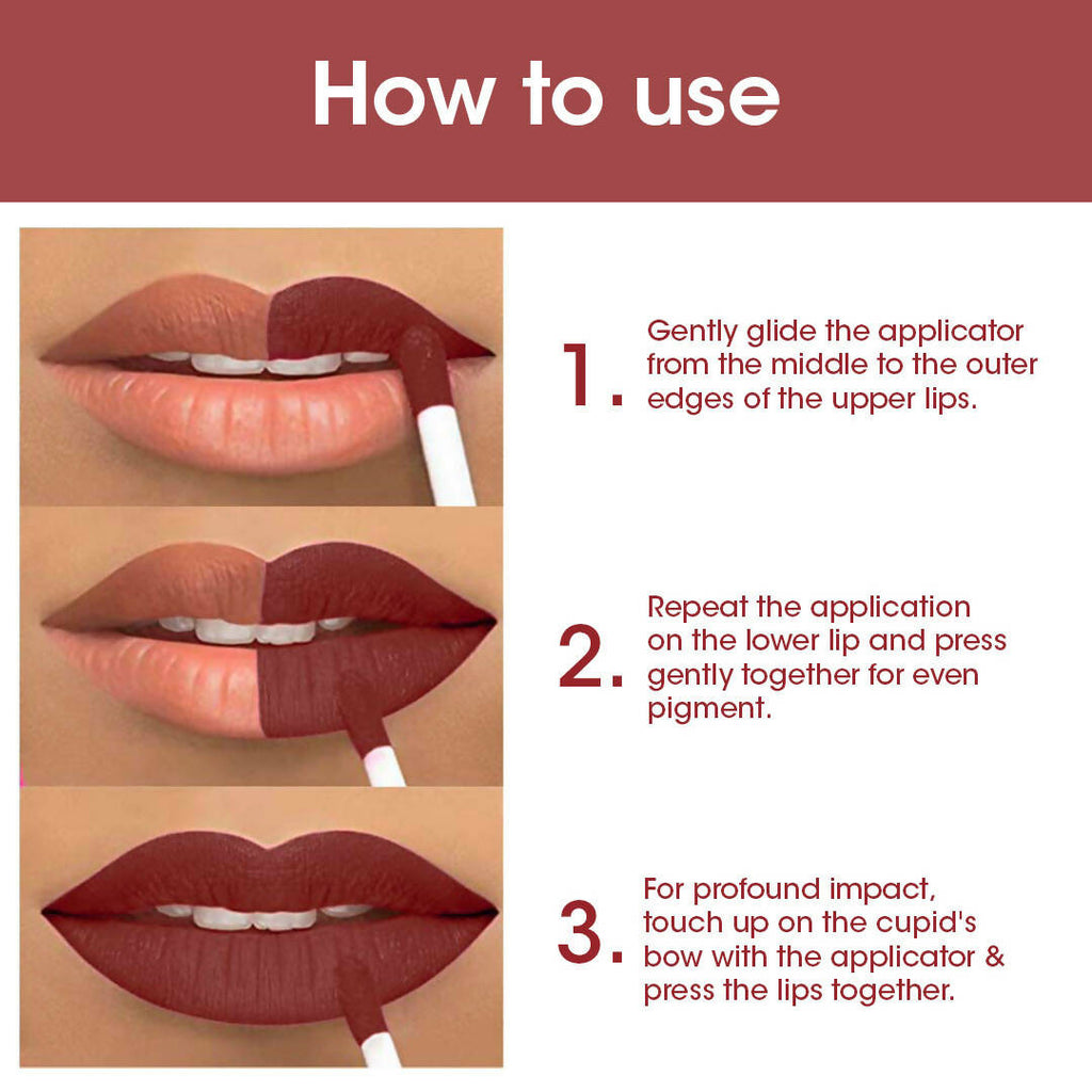 TAC - The Ayurveda Co. Liquid Matte Brown Bae Lipstick | Grocsy
