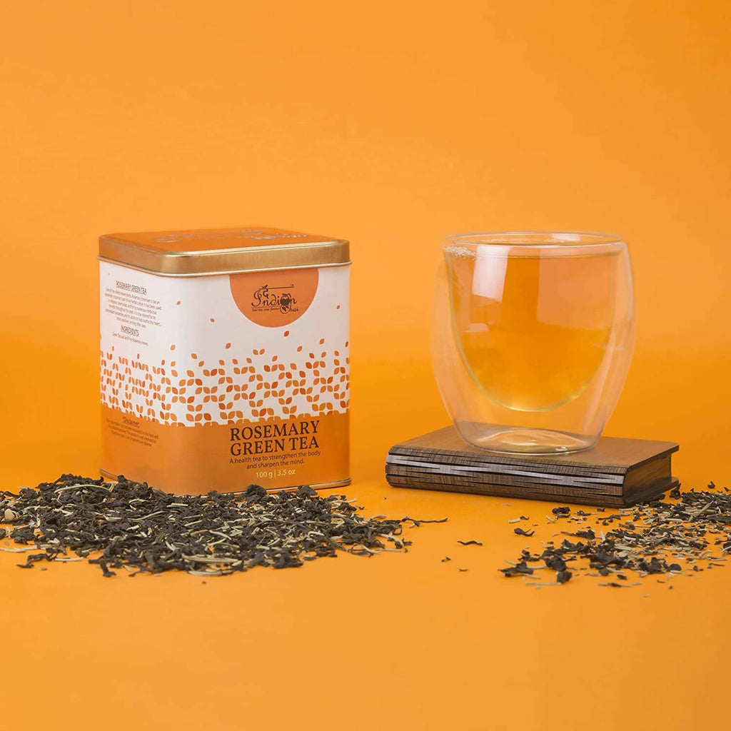 The Indian Chai - Rosemary Green Tea | Grocsy