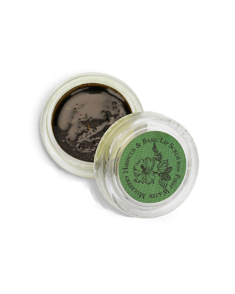First Water Mulberry Hibiscus And Basil Lip Scrub | Grocsy