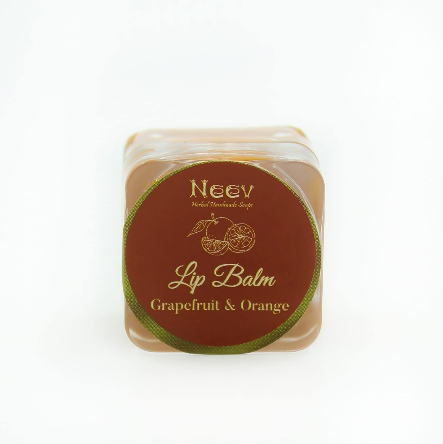 Neev Herbal Handmade Soaps Lip Balm Grapefruit and Orange | Grocsy