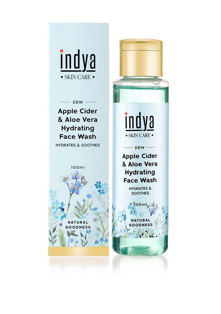 Indya Apple Cider & Aloe Vera Hydrating Face Wash | Grocsy